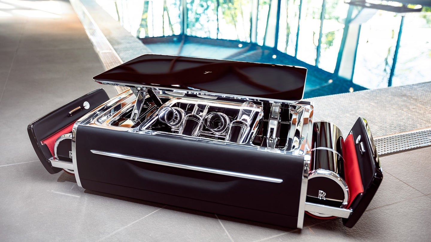 Rolls-Royce Debuts $47,000 Portable Champagne Cooler Just in Time for Summer