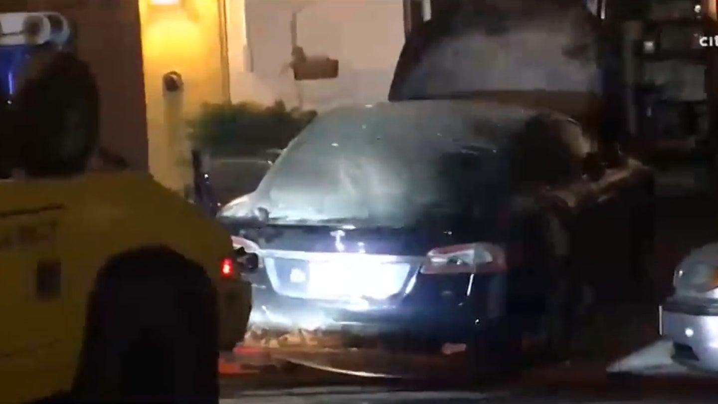 Another Tesla Model S Randomly Catches Fire in San Francisco Garage: Report