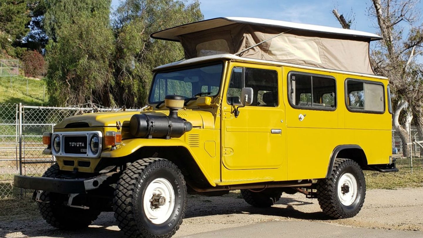 1979 Toyota HJ45 Pop Top Camper Will Make You Ditch the RV for Hit of Adventure