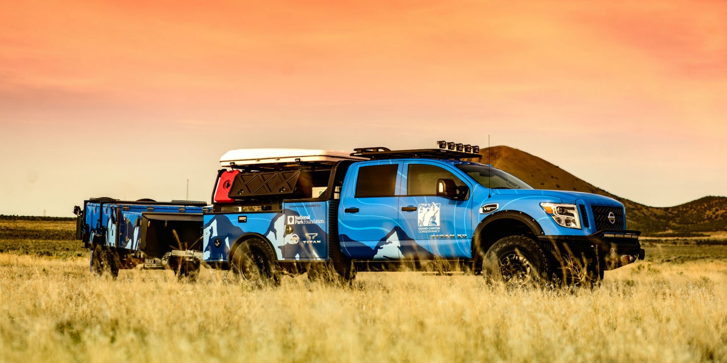 Nissan Debuts Ultimate Parks Titan and Destination Frontier Adventure Pickup Trucks at Overland Expo