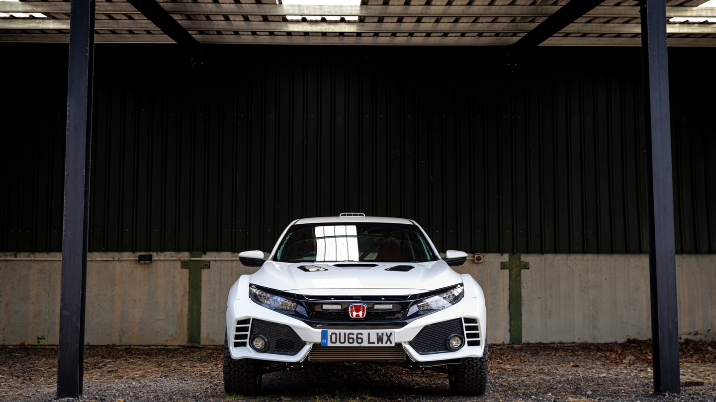 Safari-Style Honda Civic Type R Is a Rally-Ready, Overlanding Hatchback