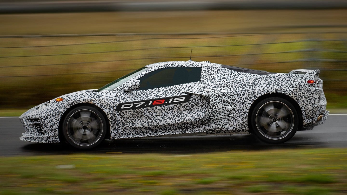 Mid-Engined Chevrolet Corvette C8 Could Pack Twin-Turbo ‘LT7’ Motor in Z06 Trim: Report
