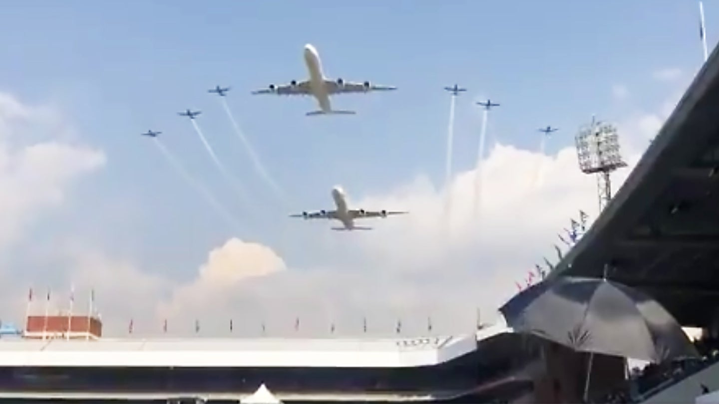 The Flyover For South Africa&#8217;s Presidential Inauguration Was Absolutely Bonkers