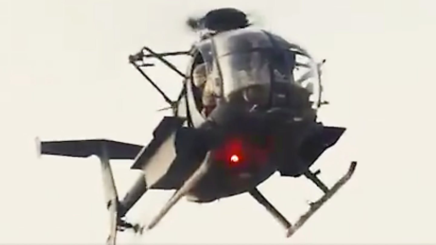 New Video Shows Night Stalker Little Bird Helicopters With Rare Modifications