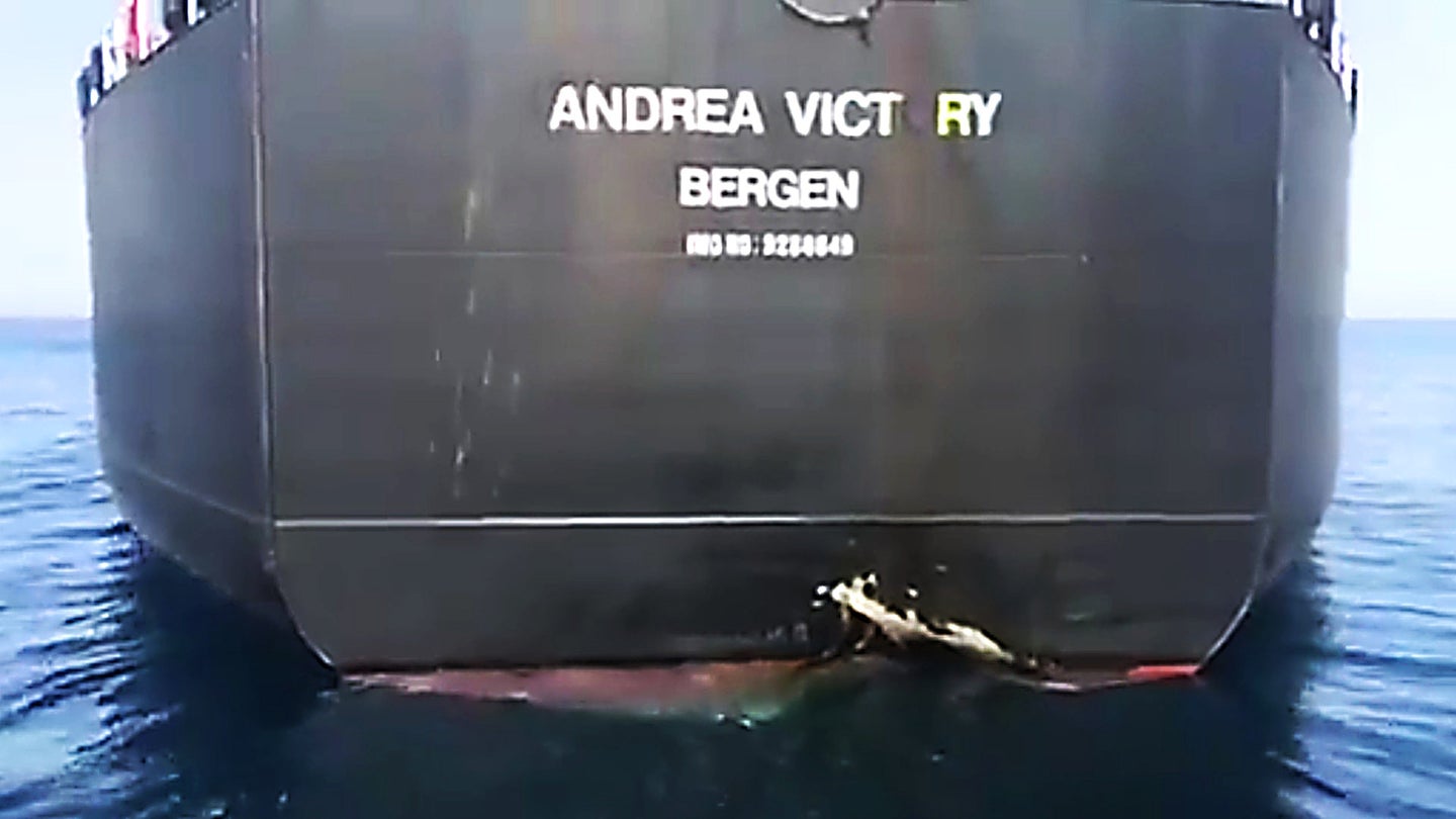 Video Showing Damaged Norwegian Tanker Emerges After Reported Gulf &#8220;Sabotage&#8221; Attacks (Updated)