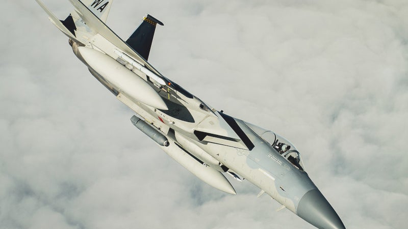 F-15C Eagle’s New Infrared Search And Track Pod Spotted At Huge Exercise In Alaska