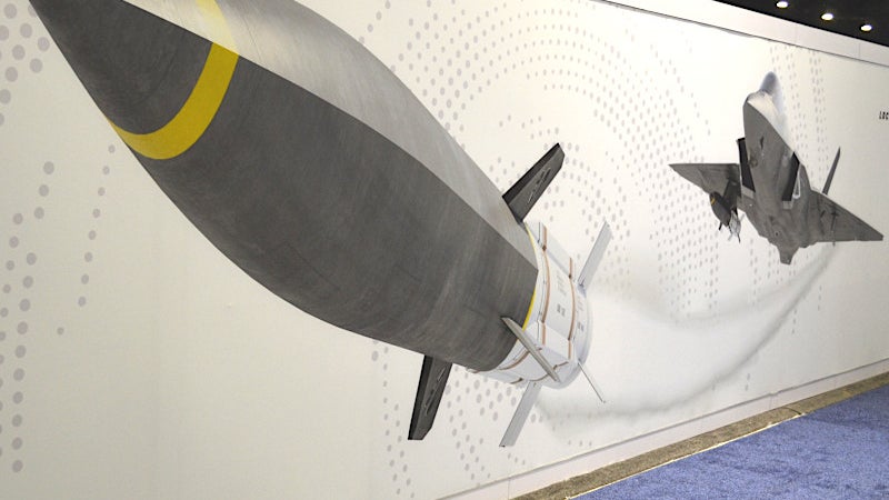 New Lockheed Concept Shows Navy F-35C Armed With Hypersonic Cruise Missiles