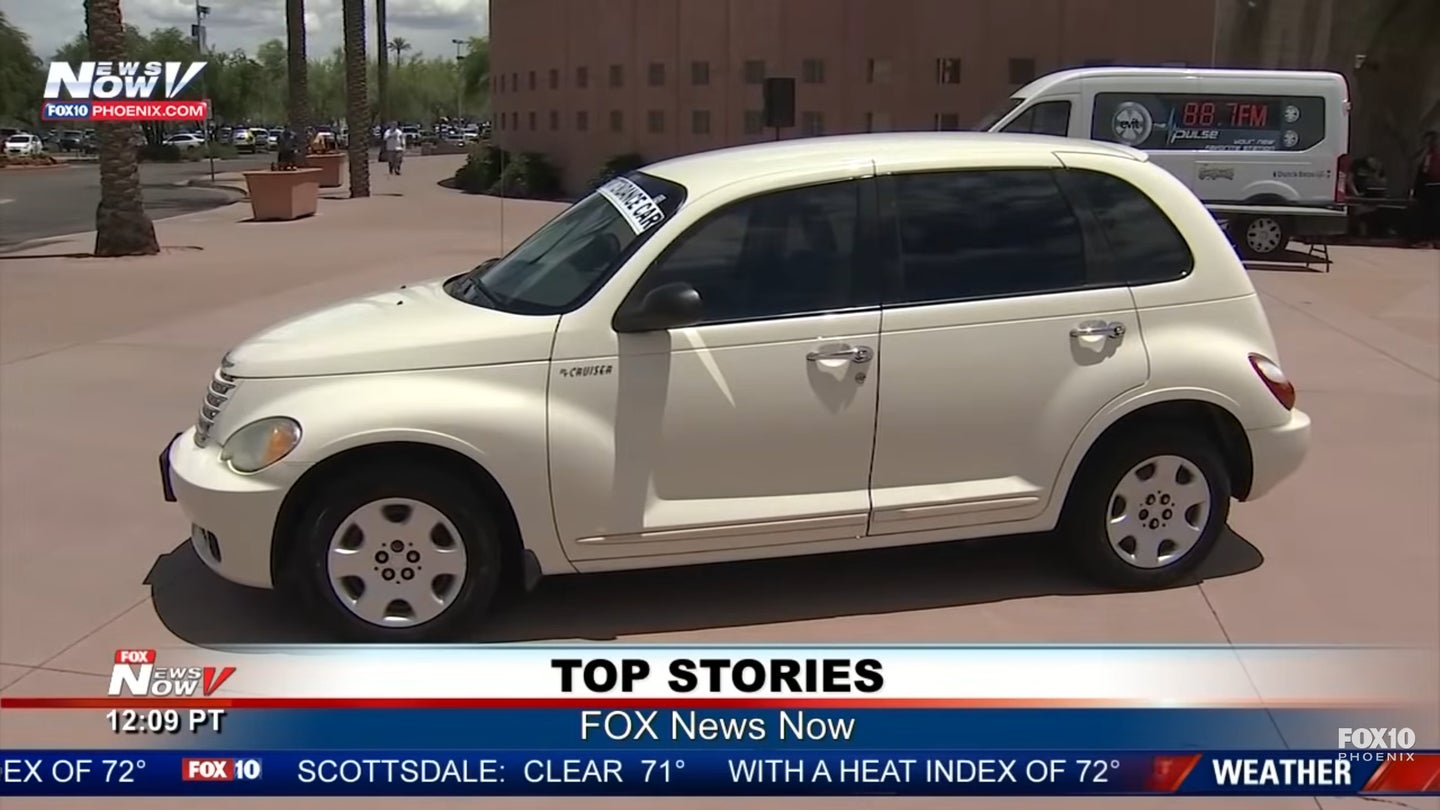 Arizona Student Gifted Chrysler PT Cruiser as Bittersweet Reward for Perfect Attendance
