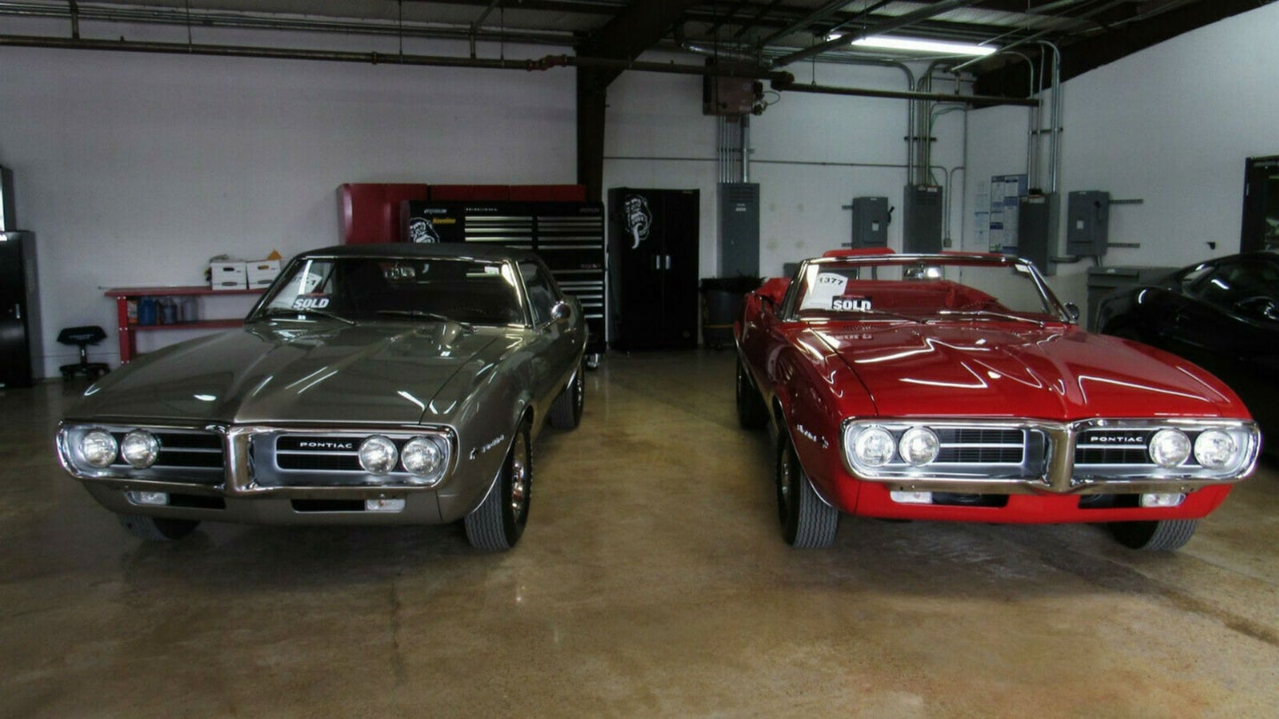 You Can Own the First Two Pontiac Firebirds Ever Made for $285,000