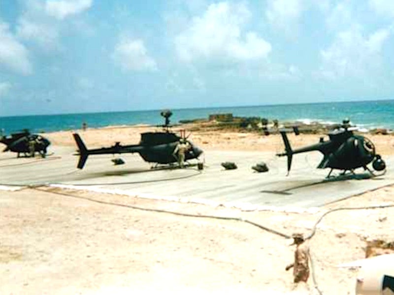 These Secret Helicopters Were Flown By A Shadowy Unit During The Battle of Mogadishu