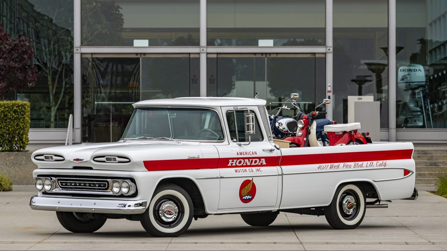 Honda Meticulously Restored This 1961 Chevy Apache 10 Pickup Truck to Honor Its Past