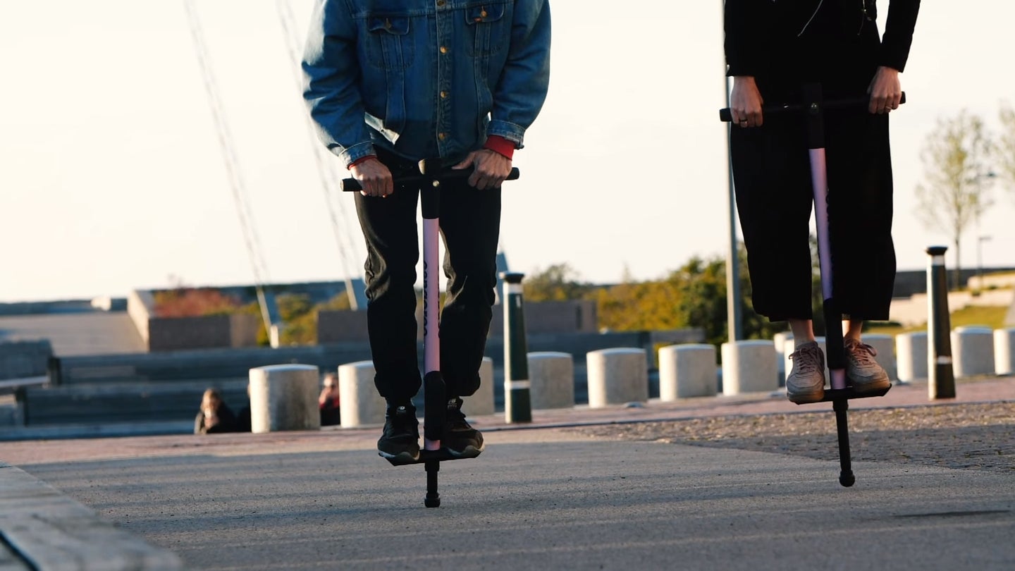 Mobility Start-Up Is Bringing Shared Pogo Sticks to American Cities