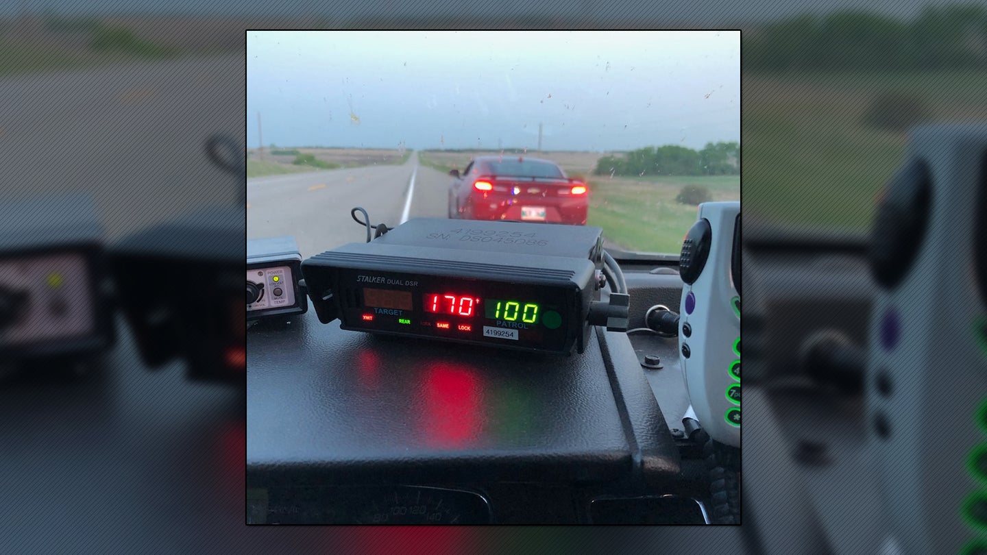 Teenage Chevrolet Camaro Driver Busted Doing 106 MPH to Bathroom After ‘Eating Too Many Hot Wings’