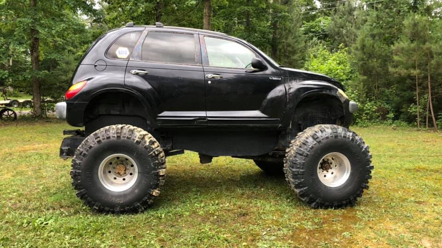 Put Aside Your Pride and Buy This Lifted Chrysler PT Cruiser With 44-Inch Tires and a V8