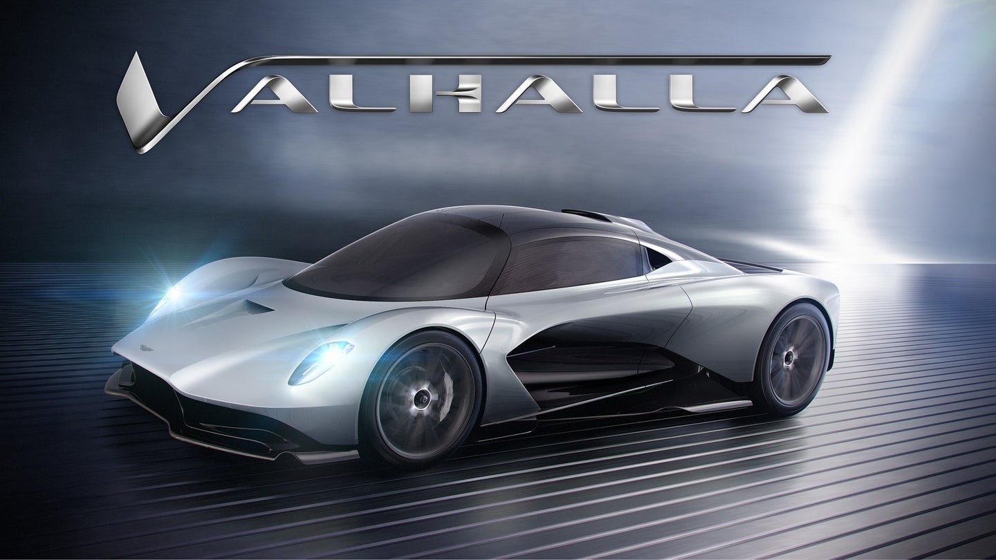 Aston Martin Valhalla Hybrid Hypercar: Valkyrie&#8217;s Baby Brother Gets NASA-Approved Tech