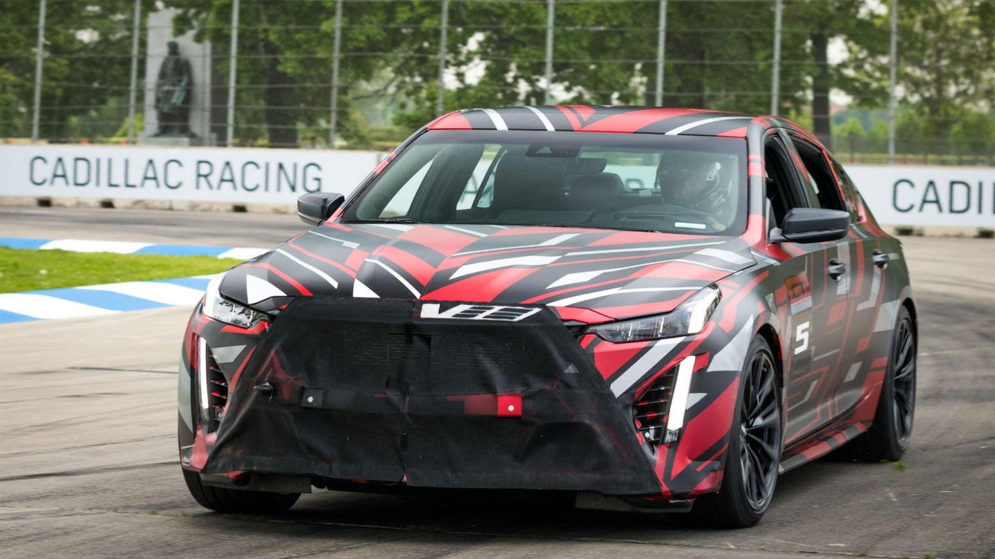 Cadillac Teases Blackwing V8-Powered Super Sedan Prototype at Detroit IndyCar Race