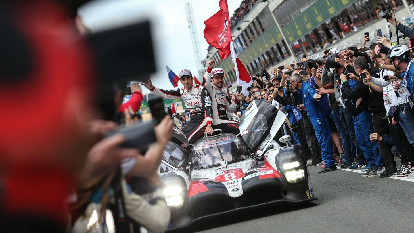 Toyota and Fernando Alonso Commandeer Second Consecutive Le Mans 24 Hour Victory