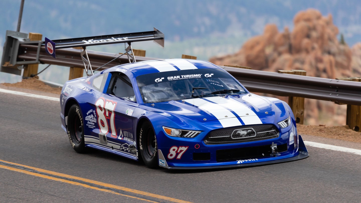 You Can Buy This Ford Mustang Pikes Peak Race Car for Less Than a 2020 Nissan GT-R