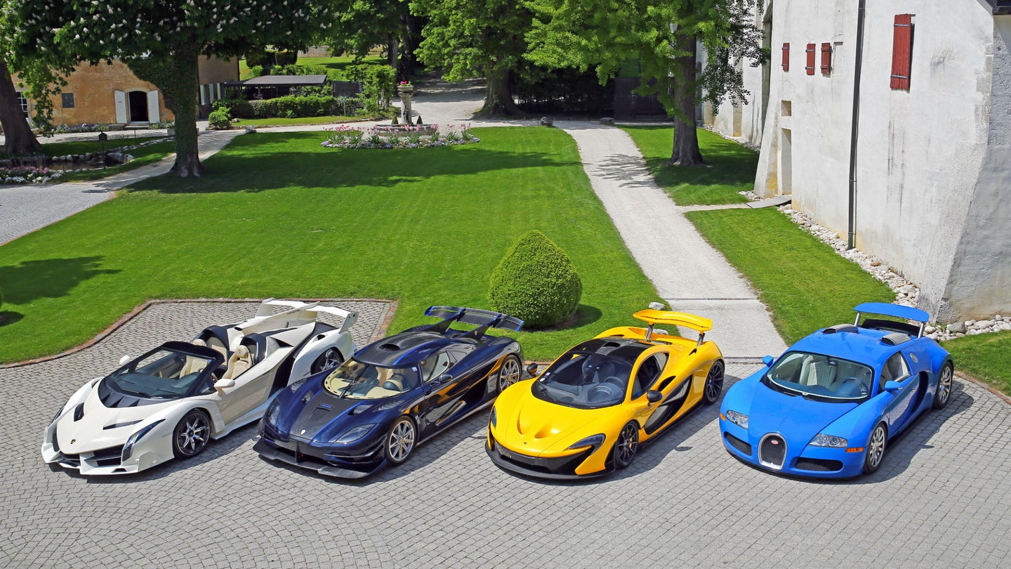Hypercar Collection Worth $13M Seized By European Authorities Headed to Auction