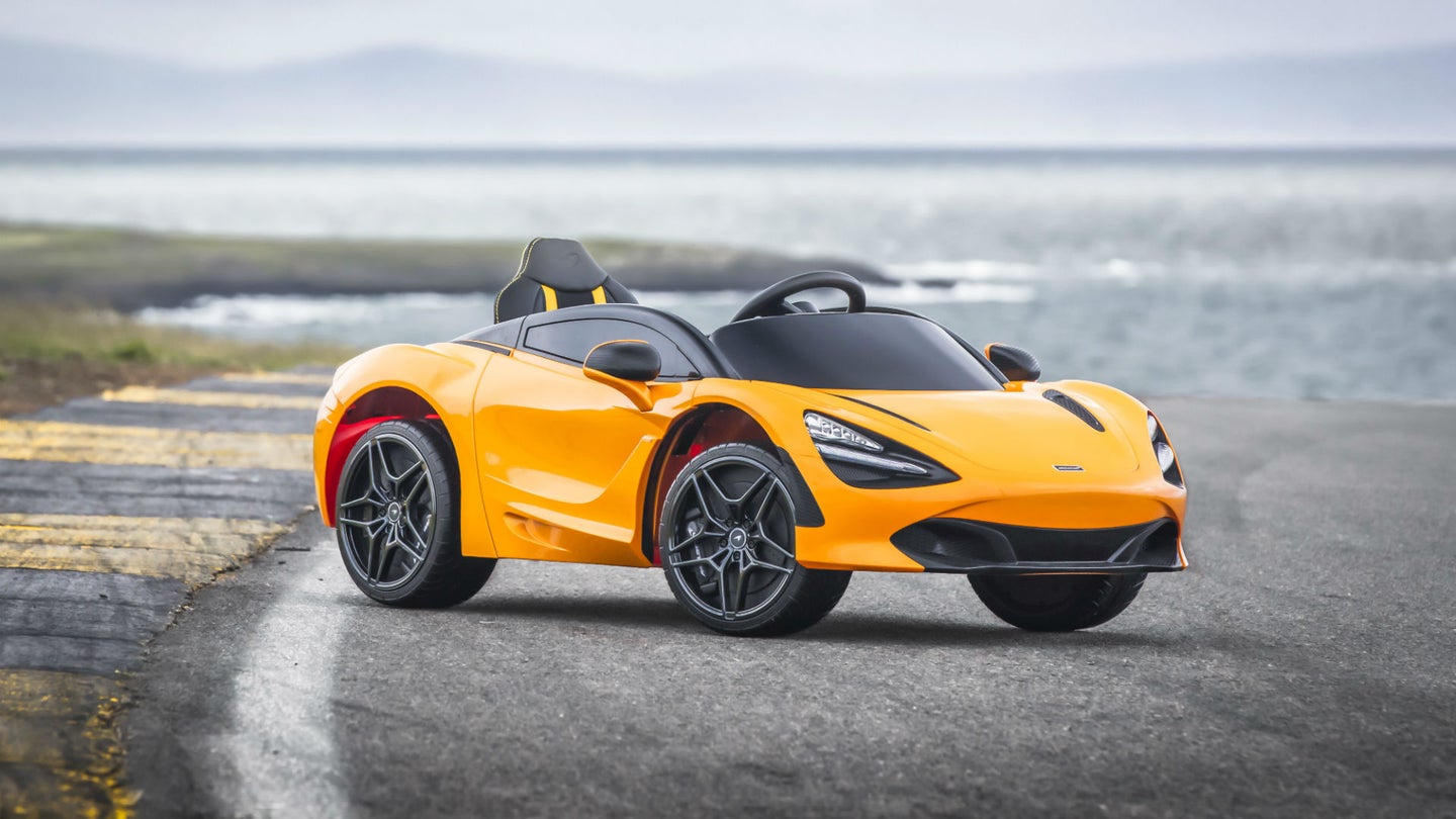 New McLaren 720S Ride-On Is Extremely Detailed, Fully Electric, and Kid-Friendly