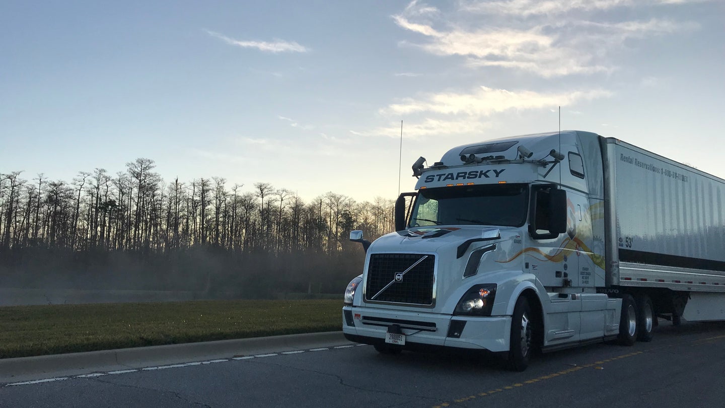 Starsky Robotics Becomes First Uncrewed Truck To Hit 55 MPH