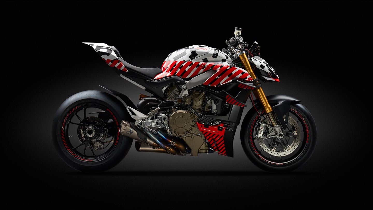 Yes, Please: Ducati’s 214 Horsepower V4 Hyperbike Drops its Fairings for V4 Streetfighter