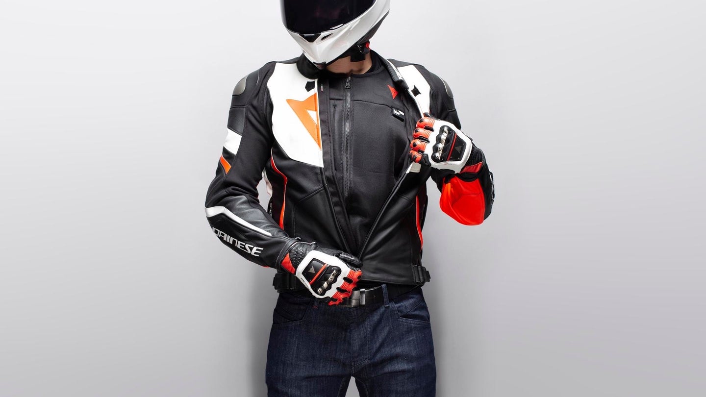 Dainese Release Motorcycle Smart Jacket With Airbag Technology