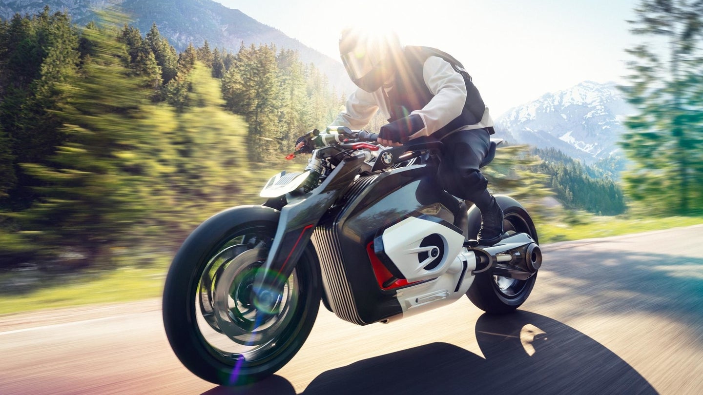 BMW Motorrad Wows With All-Electric Vision DC Roadster Motorcycle
