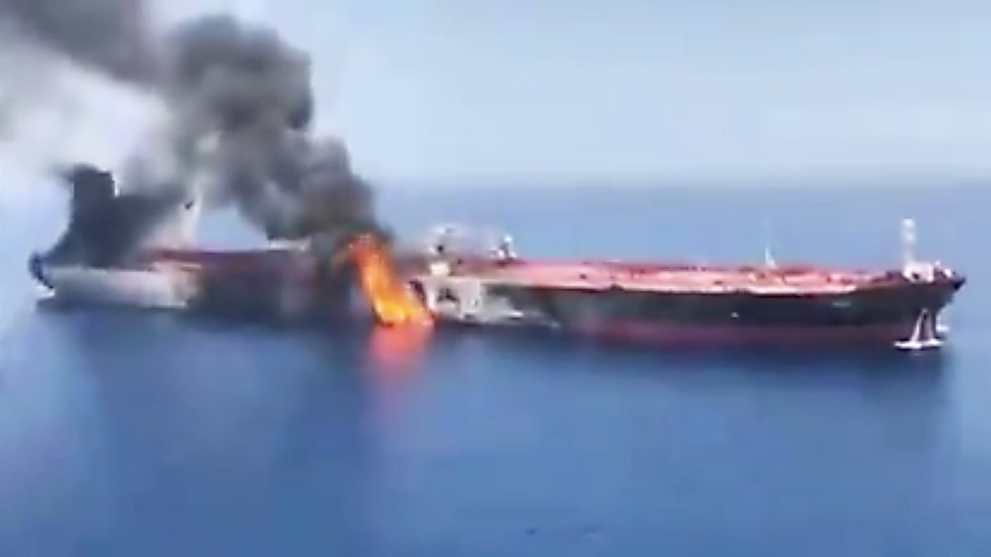 Two Tanker Ships Damaged In Suspected Attacks In The Gulf Of Oman (Updated)