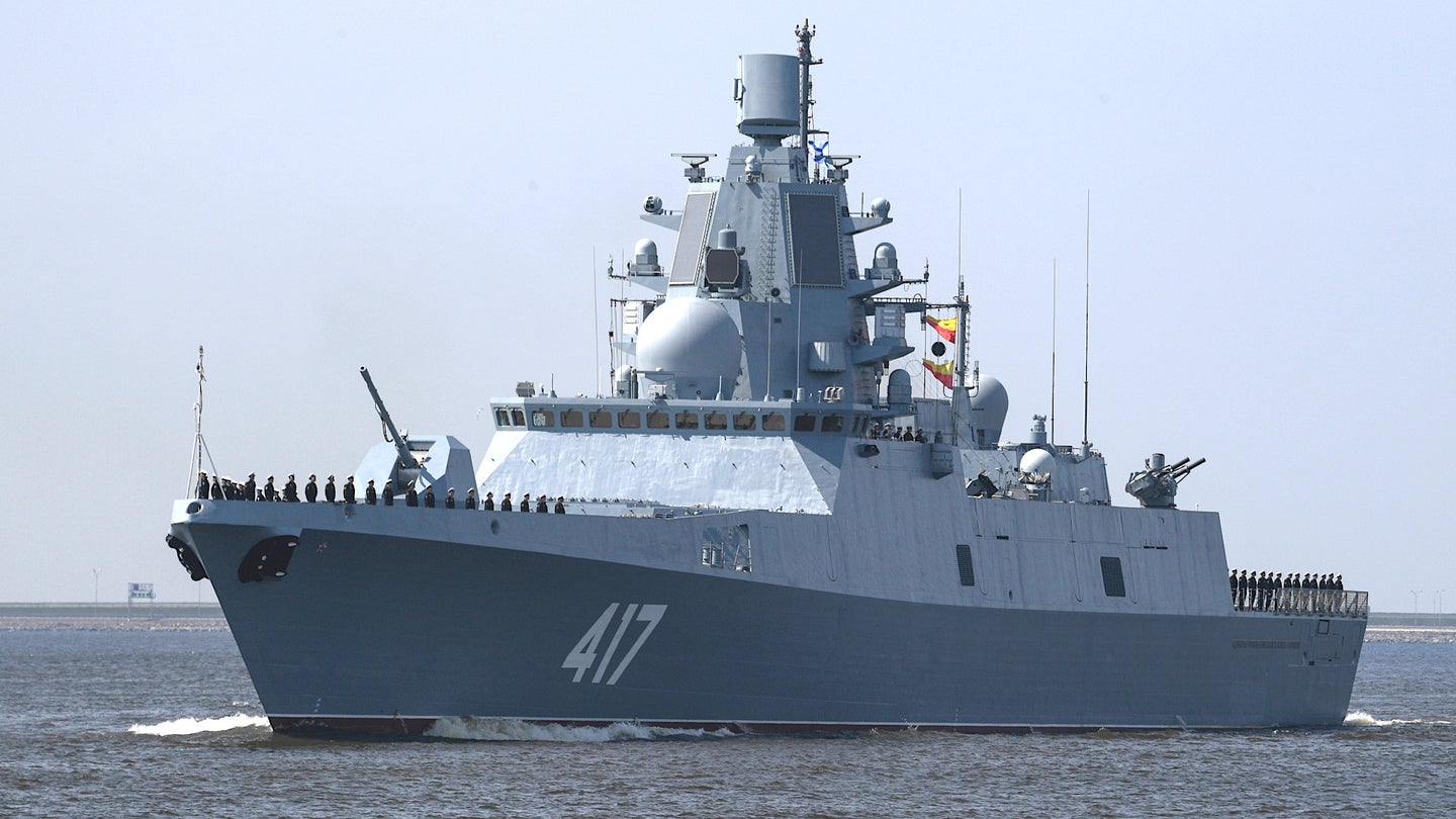 Russia’s Most Modern Warship And Its Escorts Have Entered The Caribbean Sea
