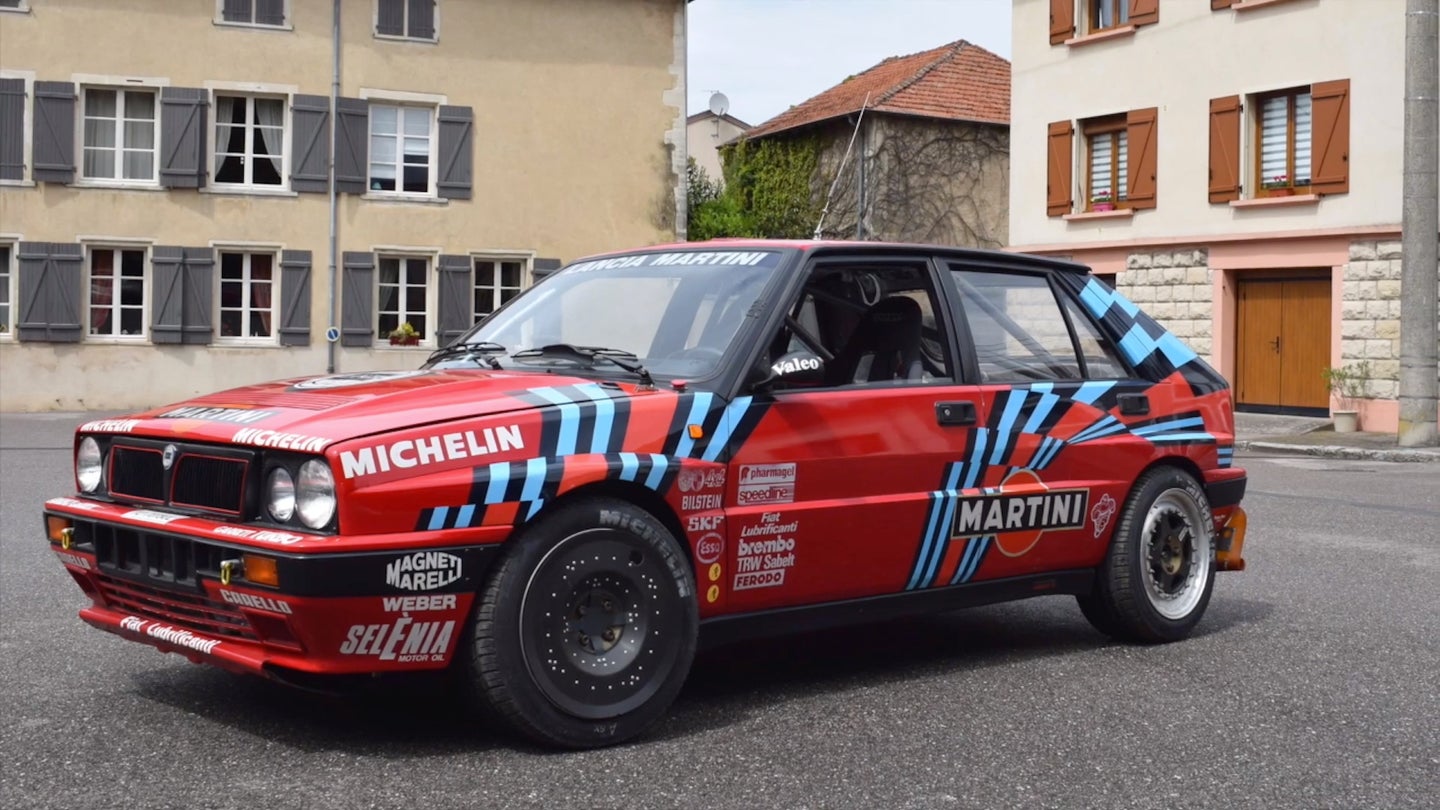 Found for Sale: Never-Raced, One-of-Seven Lancia Delta HF Integrale 16V Rally Car