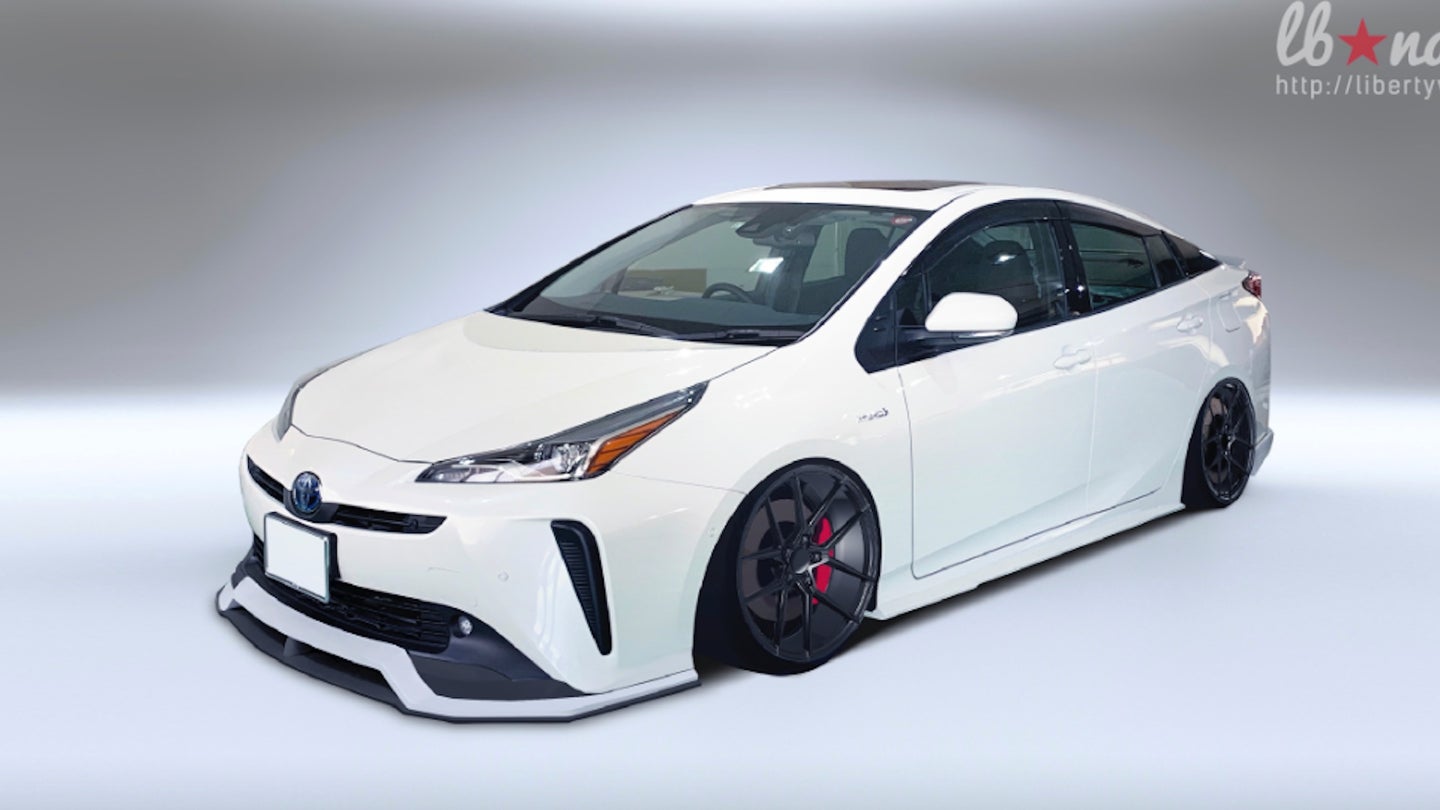 Fanboys Rejoice, There&#8217;s Now a Liberty Walk Body Kit for the 2019 Toyota Prius