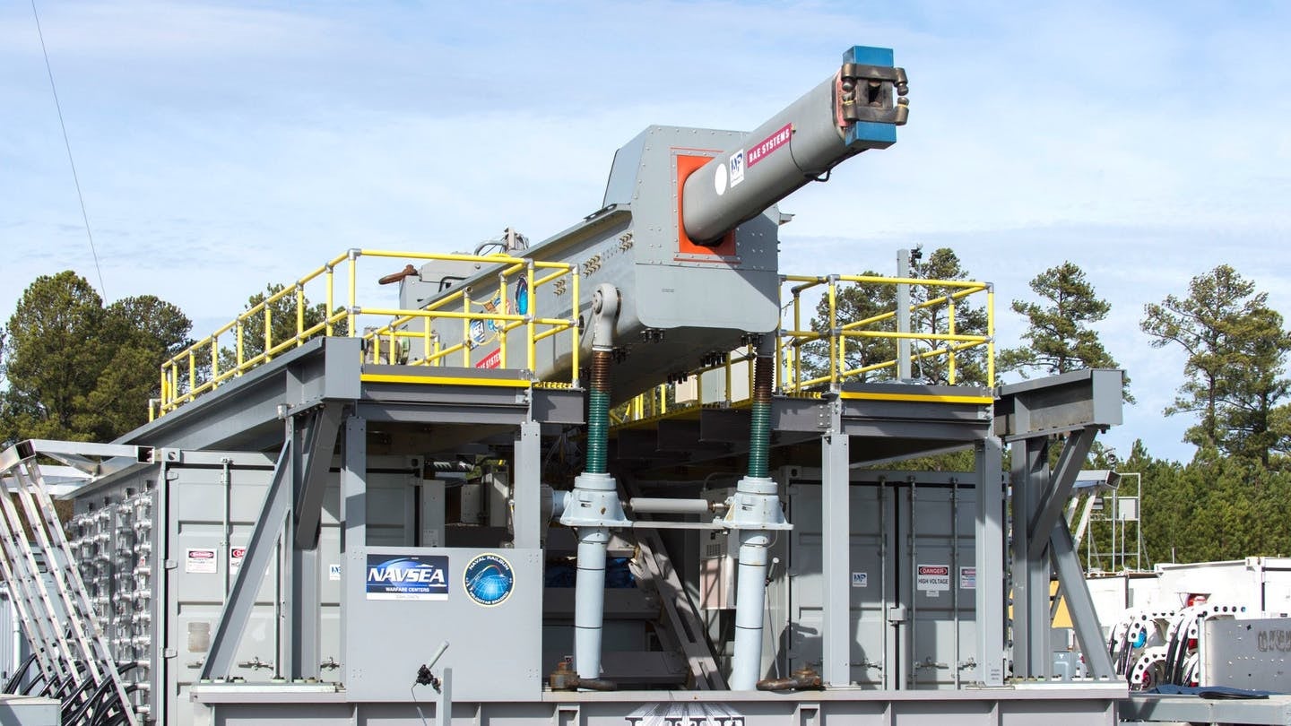 Navy’s Railgun Now Undergoing Tests In New Mexico, Could Deploy On Ship In Northwest