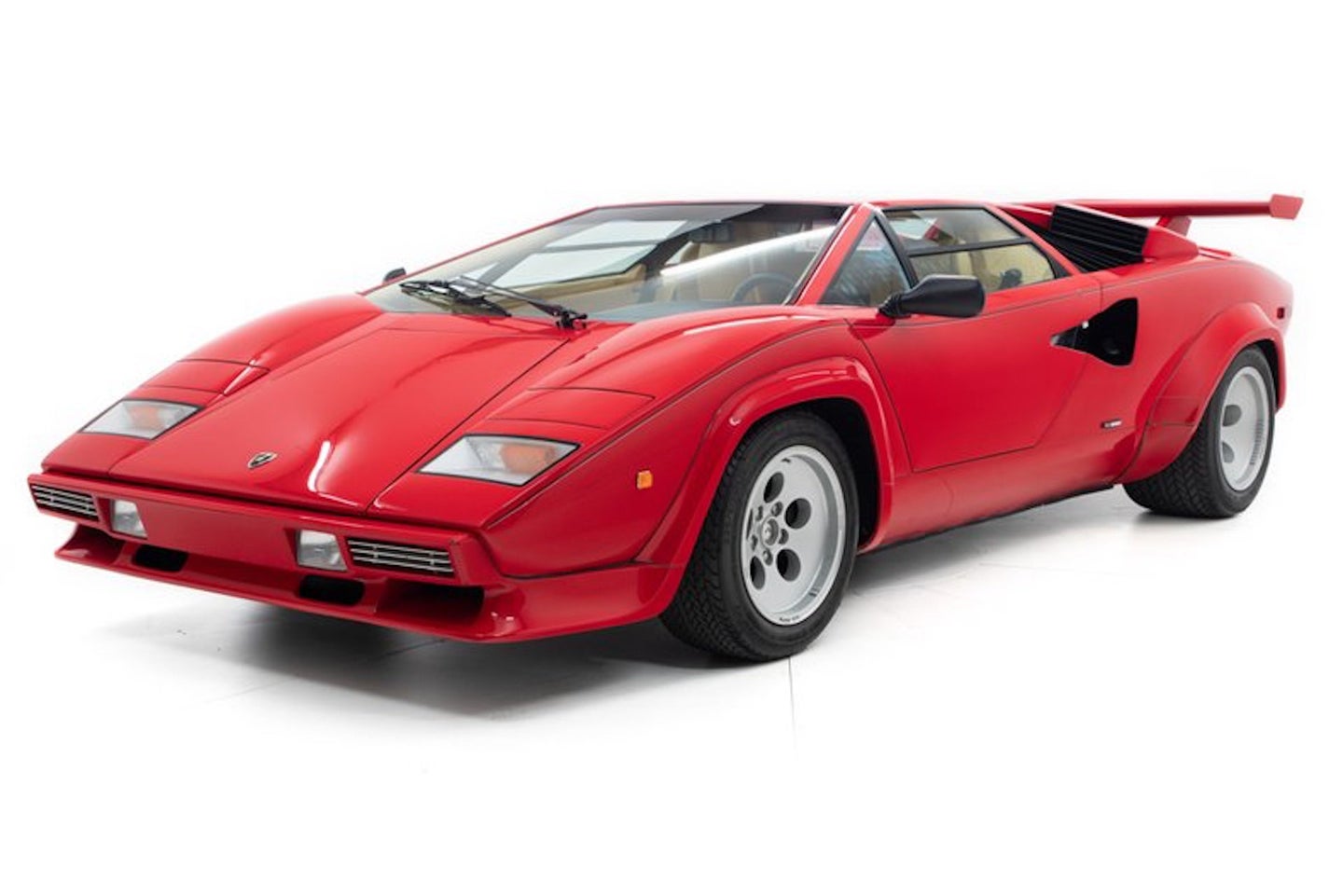 1984 Lamborghini Countach Owned by Mario Andretti Listed for Sale at Nearly $500K