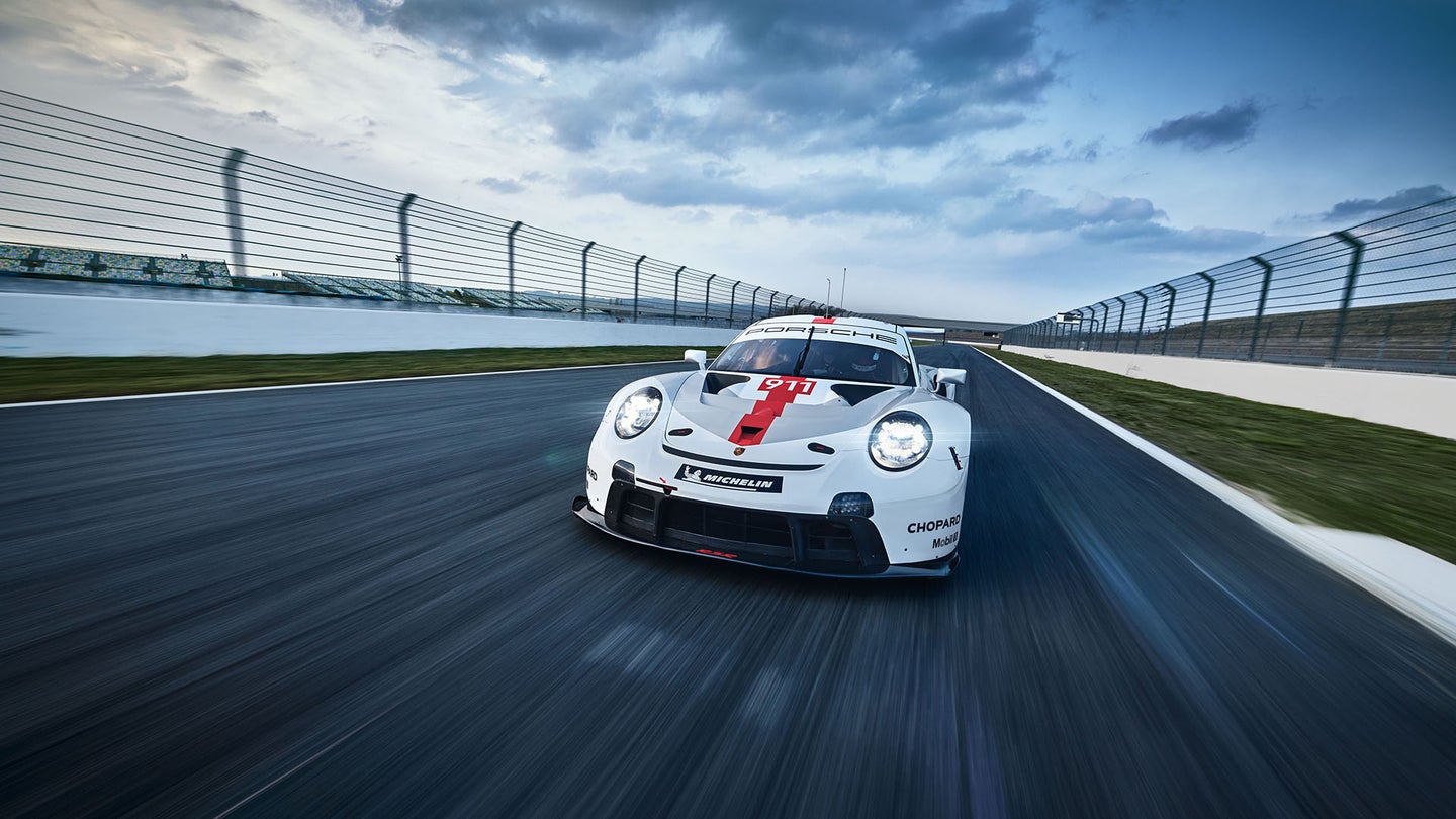 New Porsche 911 RSR Revealed With Massive 4.2-Liter Flat-Six at Goodwood Festival of Speed