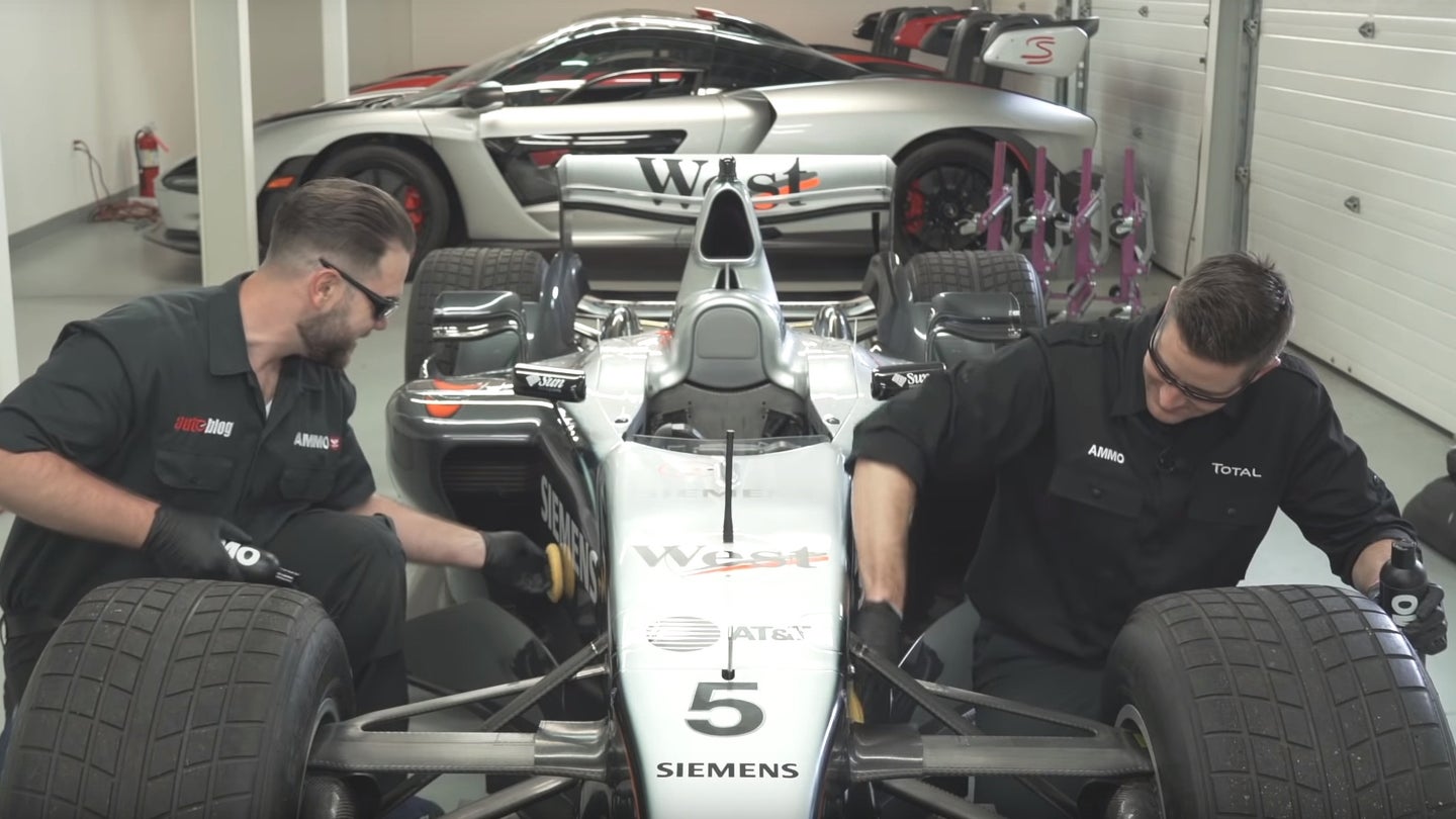 Here’s What It Takes to Detail a Multi-Million-Dollar, Race-Driven Formula 1 Car