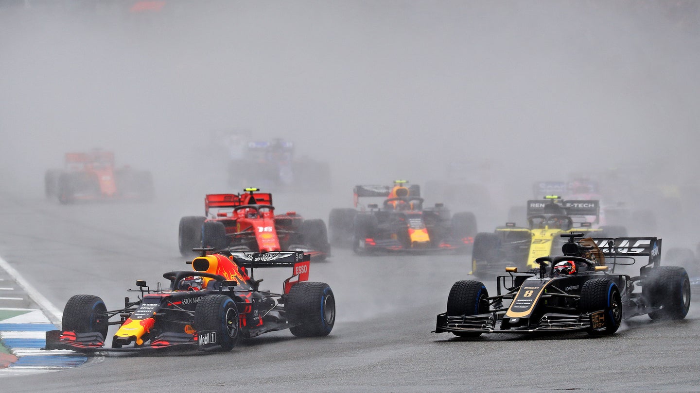 Max Verstappen Triumphs in Wild, Flooded F1 German Grand Prix