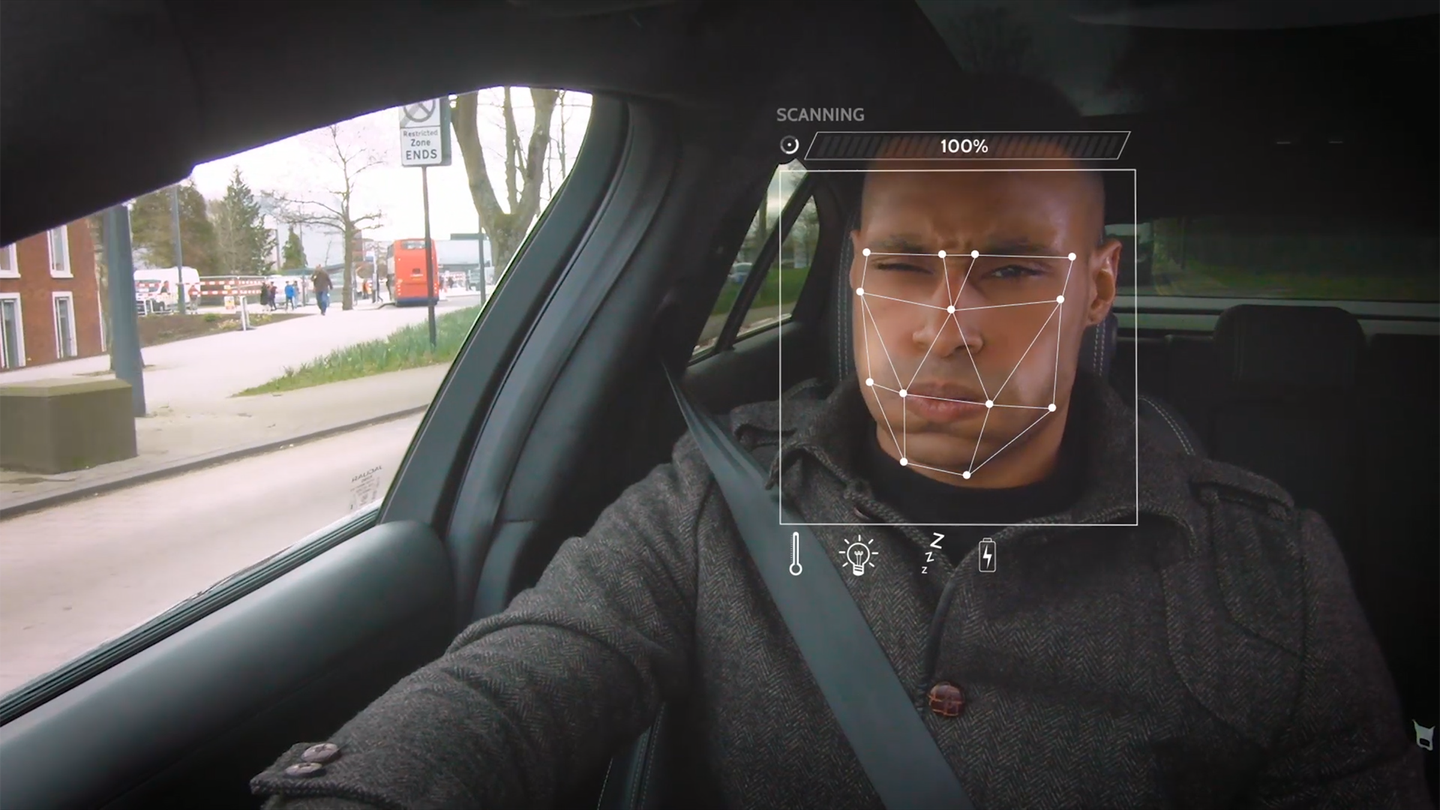 Jaguar and Land Rover’s New Facial Recognition Tech Can Adjust Music or AC if You’re Bored, Hot