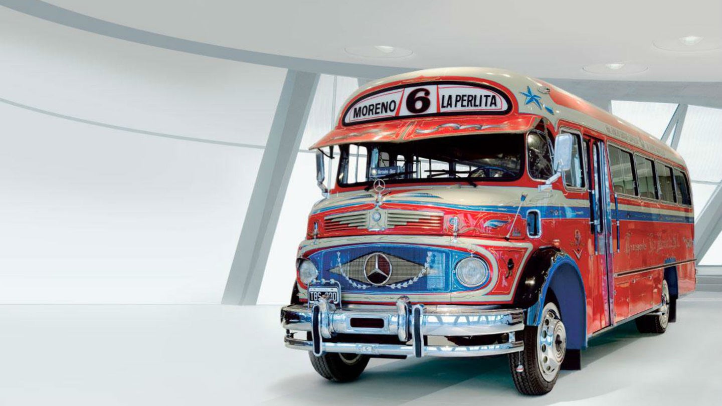 Restored 1969 Mercedes-Benz Public Transport Bus Finds New Home in Stuttgart Museum