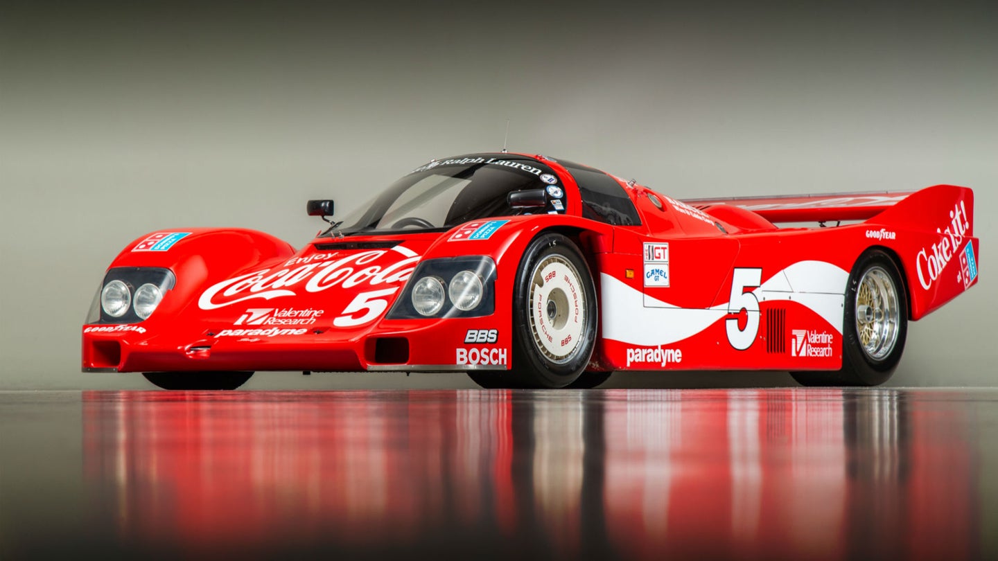 Live Out Your Wildest Racing Fantasies With This Porsche 962 Prototype