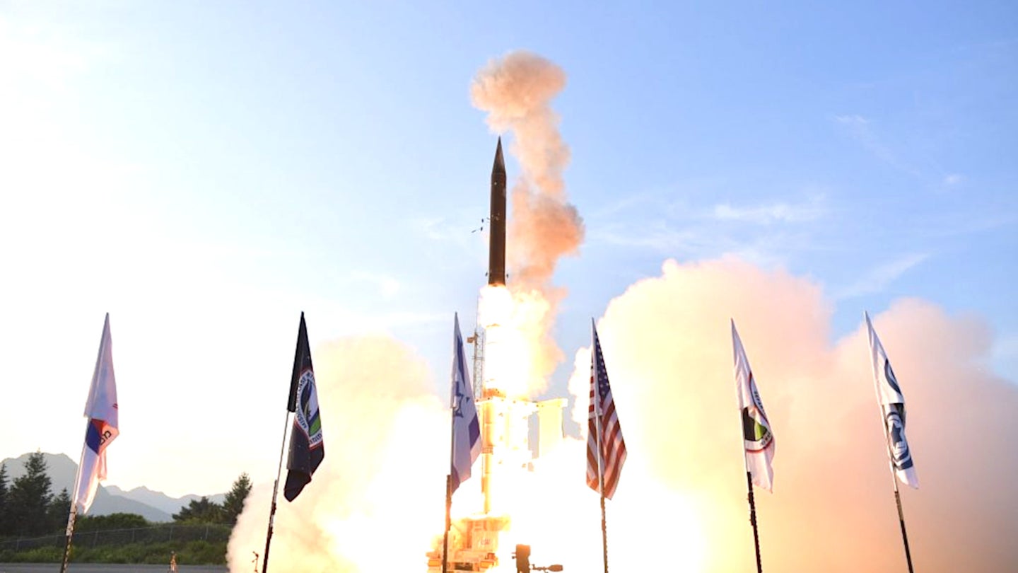 Israel Tests Arrow 3 Interceptor’s Long Range Performance In First-Ever Alaskan Launches