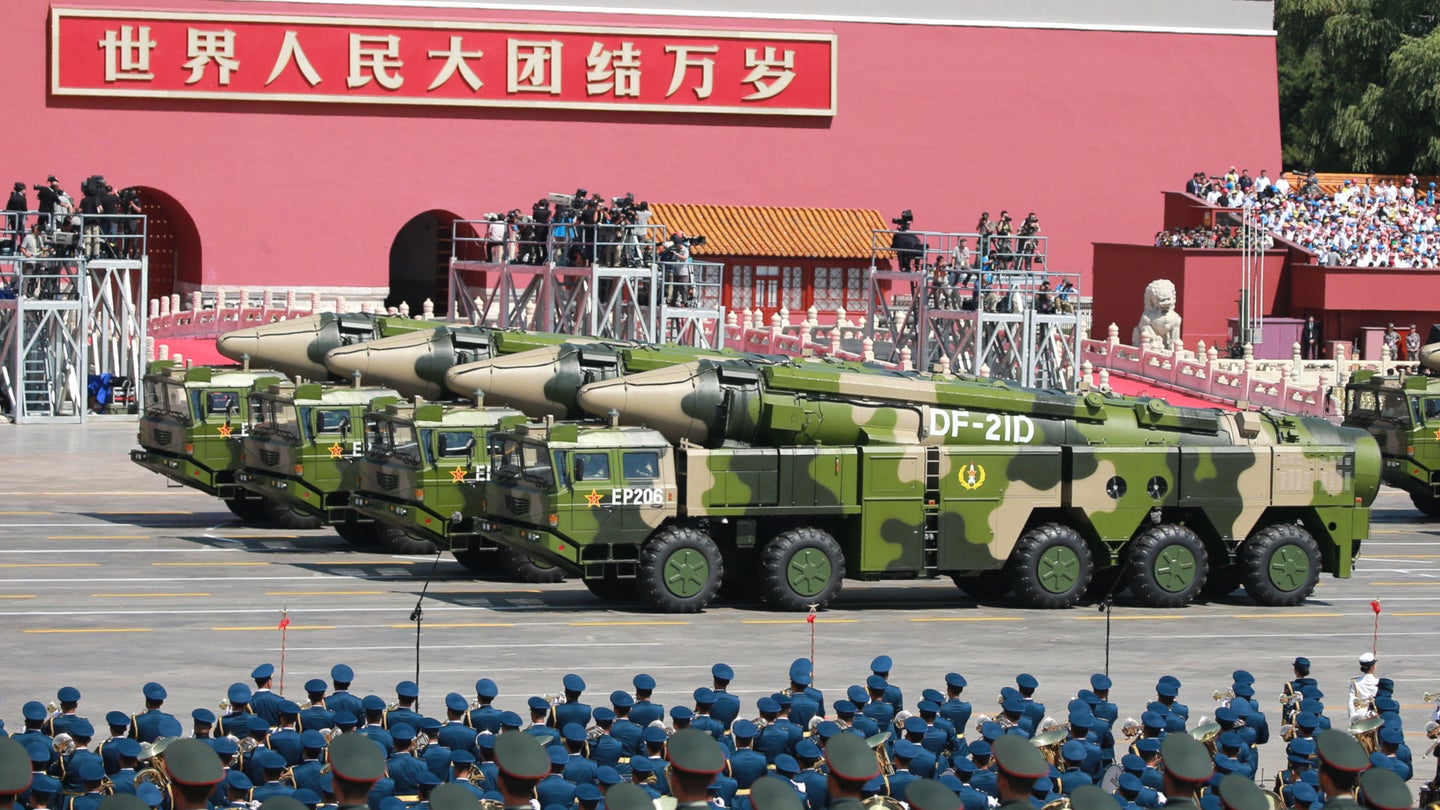 China’s Reported Anti-Ship Ballistic Missile Test In The South China Sea Is A Big Deal