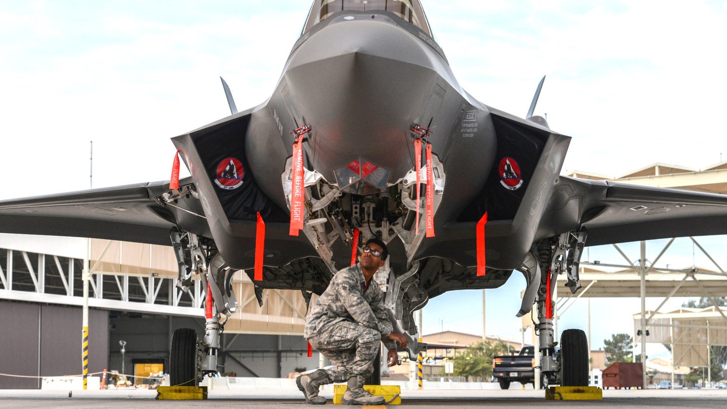 U.S. F-35s Won&#8217;t Hit 80 Percent Mission Capable Goal Amid Spare Parts Supply Problems