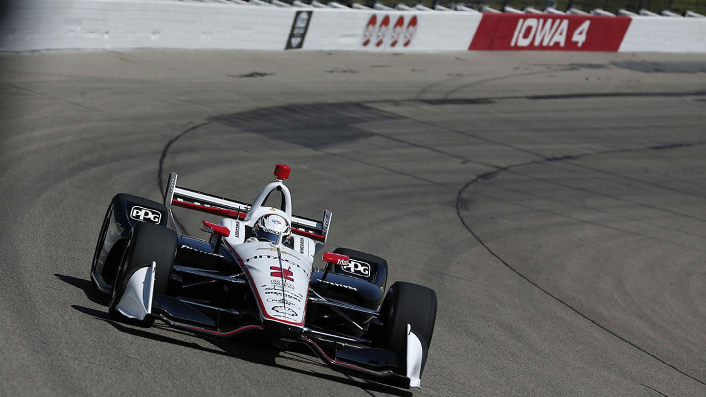 Josef Newgarden Extends IndyCar Championship Lead With Late-Night Iowa Victory