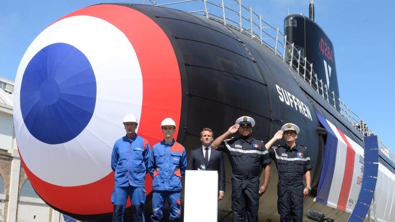 France Launches The First Of Its New Class Of Super Quiet &#8220;Barracuda&#8221; Attack Submarines
