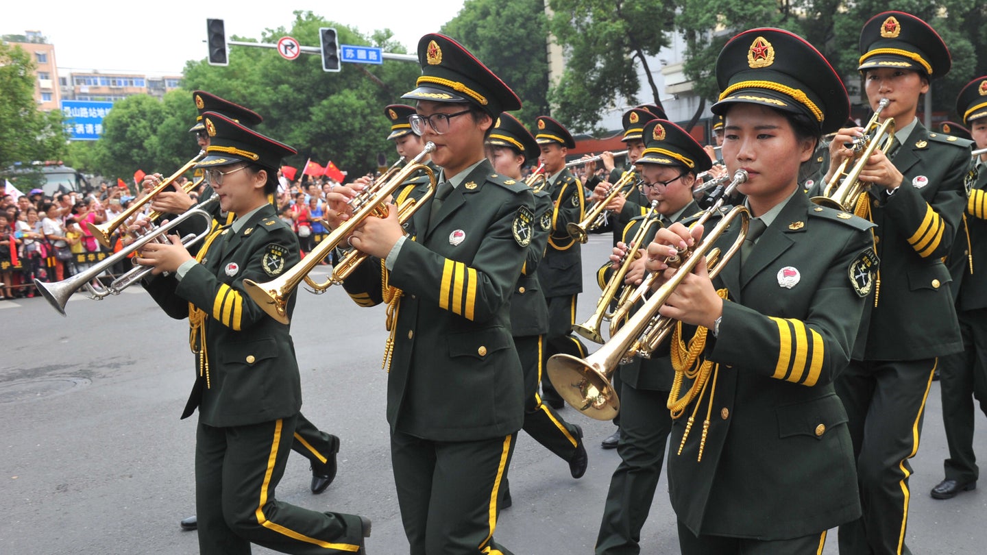 China Says It Has Brought Bugle Calls Back To The Battlefield