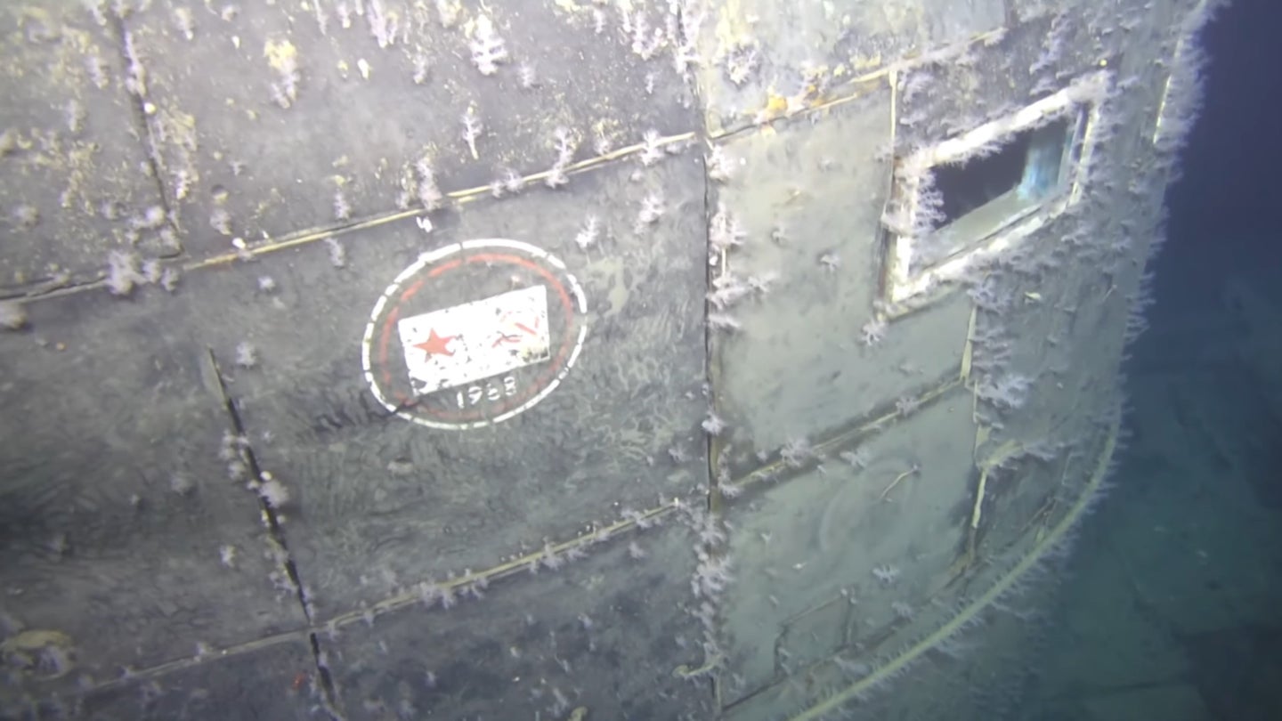 The Wreck Of This Sunken One-Of-A-Kind Soviet Nuclear Sub Is Leaking Radiation (Updated)