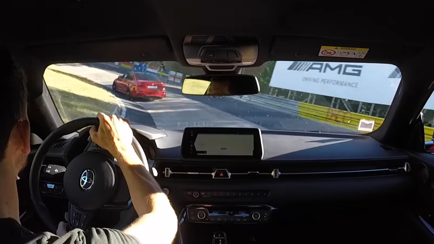 Watch: 2020 Toyota Supra Battles BMW M3 and Superbike on the Nürburgring