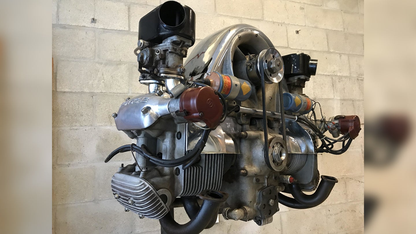This 64-Year-Old Aircooled Porsche Engine Was Bid to $220,000 and Didn&#8217;t Sell