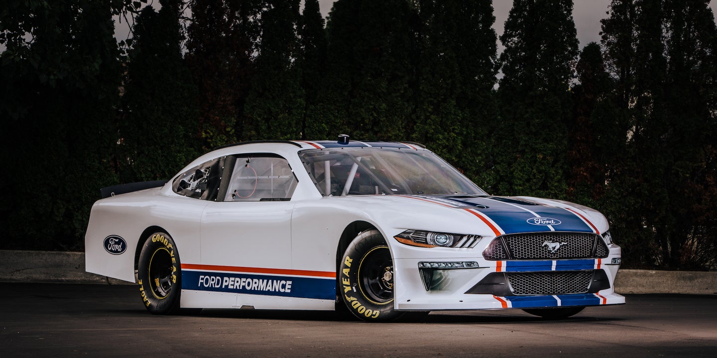 Behold the Newest 2020 Ford Mustang Race Car, Built for NASCAR’s Xfinity Series